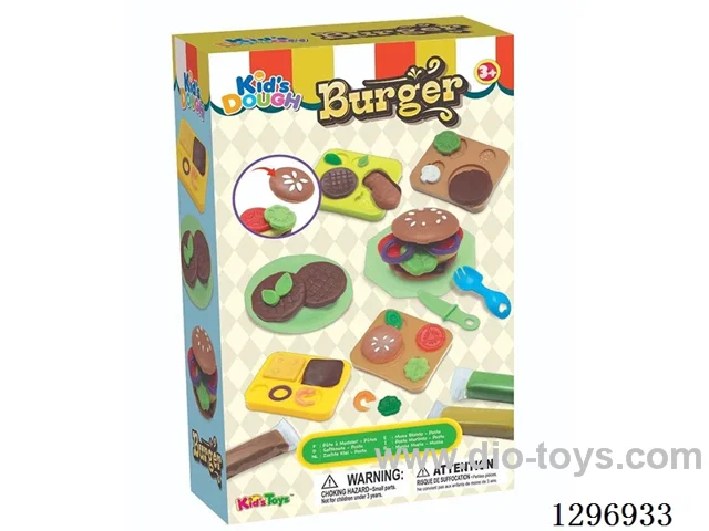 Play Dough Hamburger Set