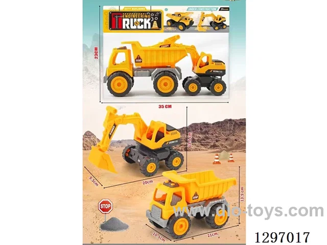 Free Wheel Construction Vehicles