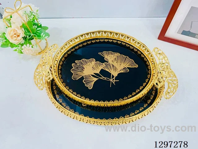 Double-Ear Oval Tray 2PCS