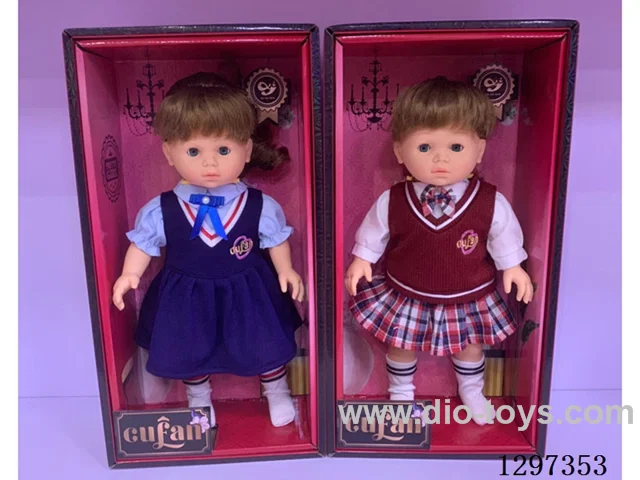 15-inch Cotton-Bodied Doll + IC 2 colors