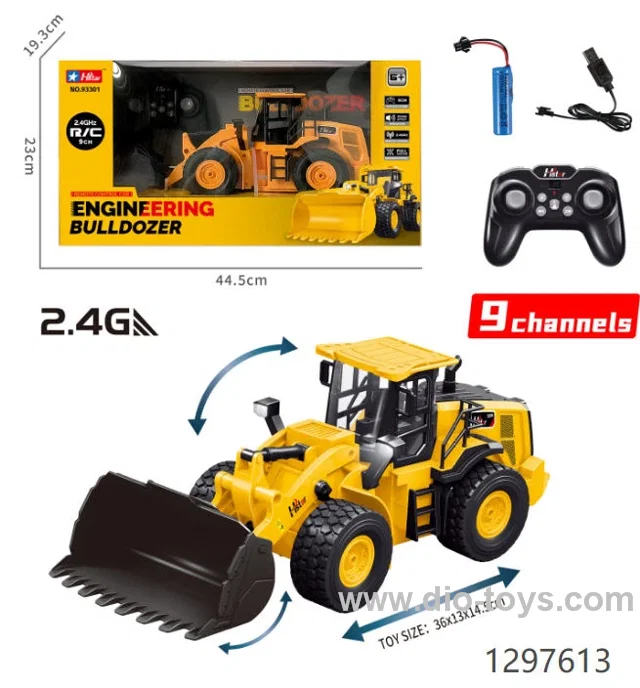 9 Channe RC Construction Vehicle Excavator Truck