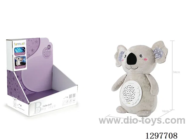 12-Button Soothing Projection Plush Toy (Koala)