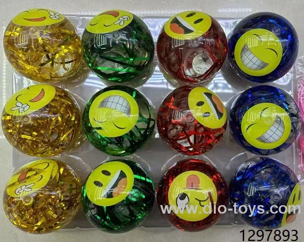 6.5cm bouncy balls in display box