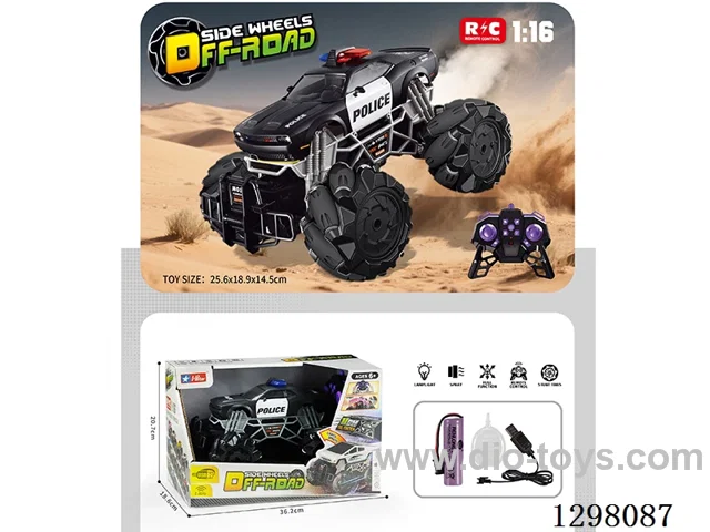 RC Off-Road Dodge Police Car (Battery Included)