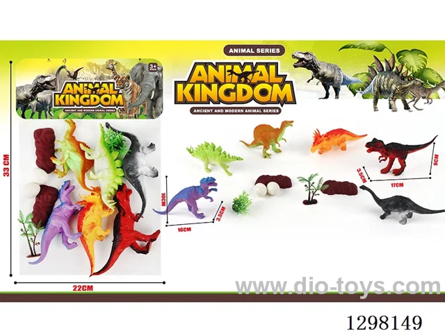 Soft vinyl Dinosaur Series