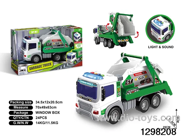 1:16 inertia sanitation vehicle  in colour box