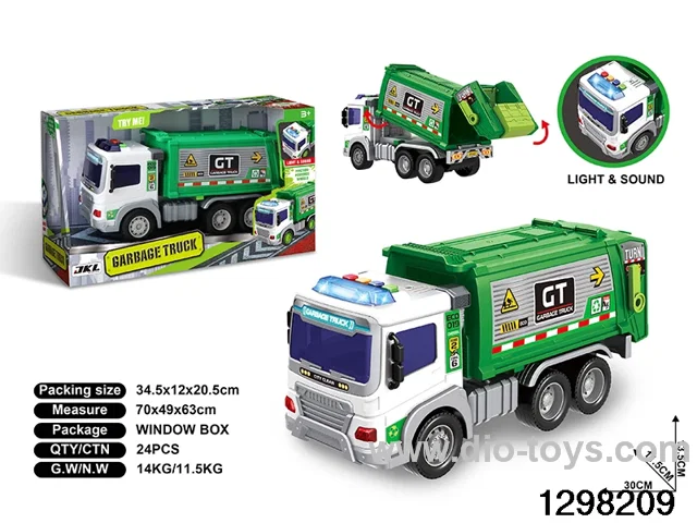 1:16 inertia sanitation vehicle in colour box