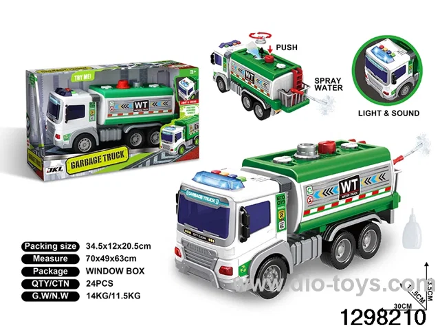 1:16 inertia sanitation vehicle in colour box