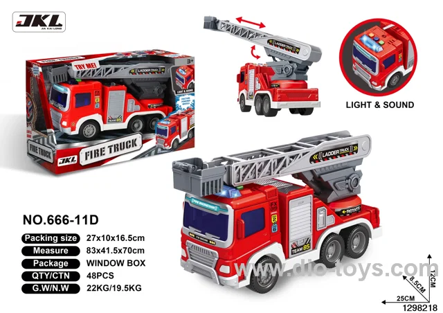 1:20 inertia fire truck in colour box