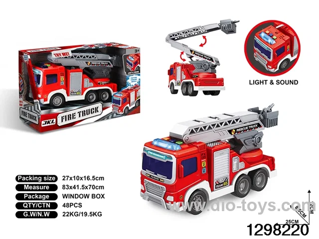 1:20 inertia fire truck in colour box