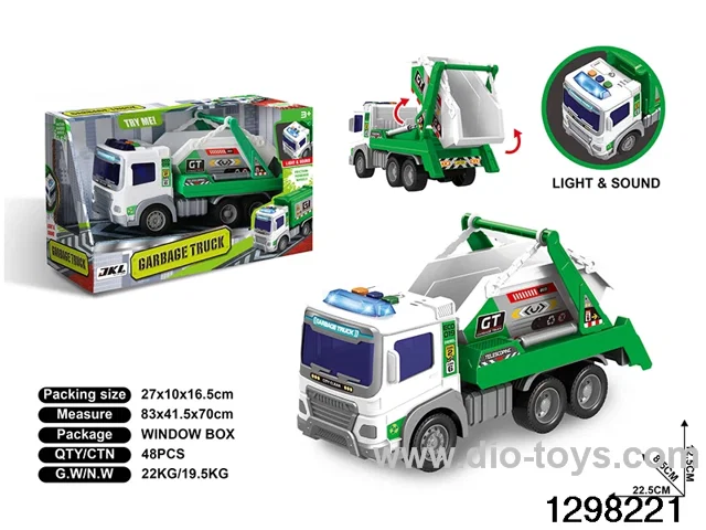 1:20 inertia sanitation vehicle in colour box