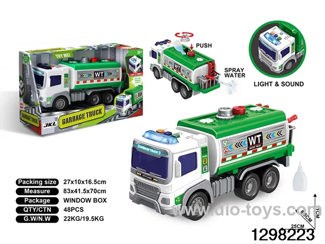 1:20 inertia sanitation vehicle in colour box