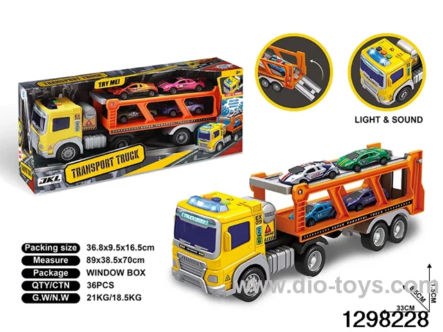 Inertial double-layer transporter in colour box