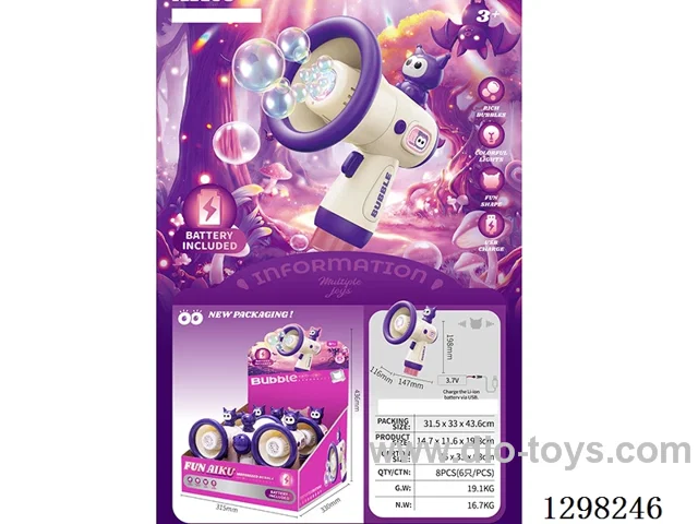 Horn Bubble Blower 6PCS