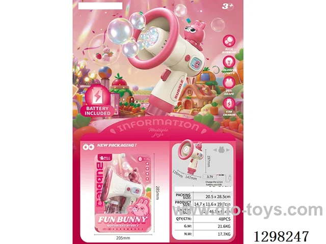 Horn Bubble Blower