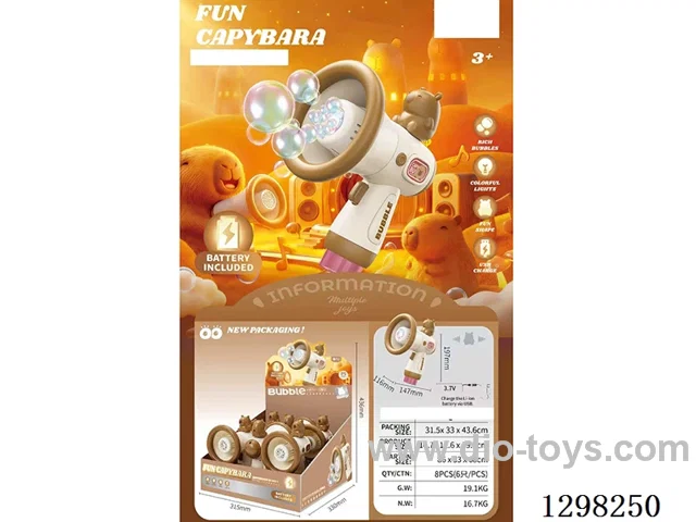 Horn Bubble Blower 6PCS