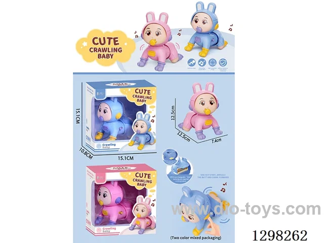 B/O Crawling Baby 2 colors