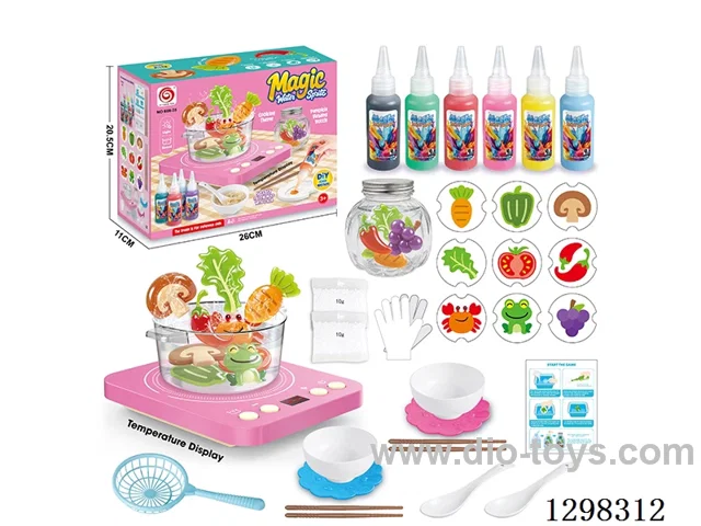 Water Sprite Magic Cooking Theme (Pink) 34 PCS DIY Set