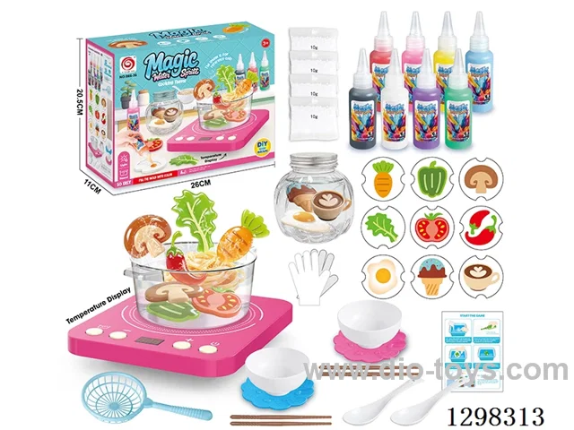 Water Sprite Magic Cooking Theme (Magenta) 38 PCS DIY Set