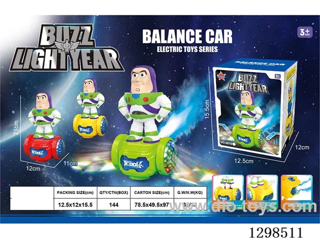 B/O Buzz Lightyear Self-Balancing Scooter W L/M/spray