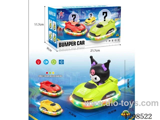 B/O Kuromi Bumper Car W L/M/spray