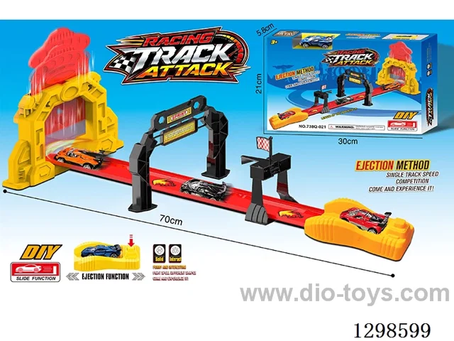 Alloy Track Car (Flying Saucer)