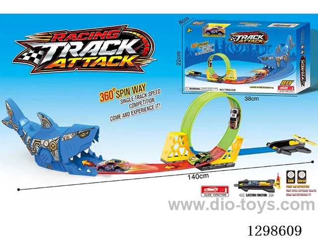 Large Catapult Alloy Track Car (Shark)