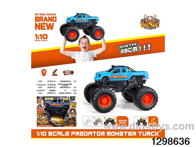 1: 10 Fire and Wind Motorcycle - Raptor Slide Vehicle