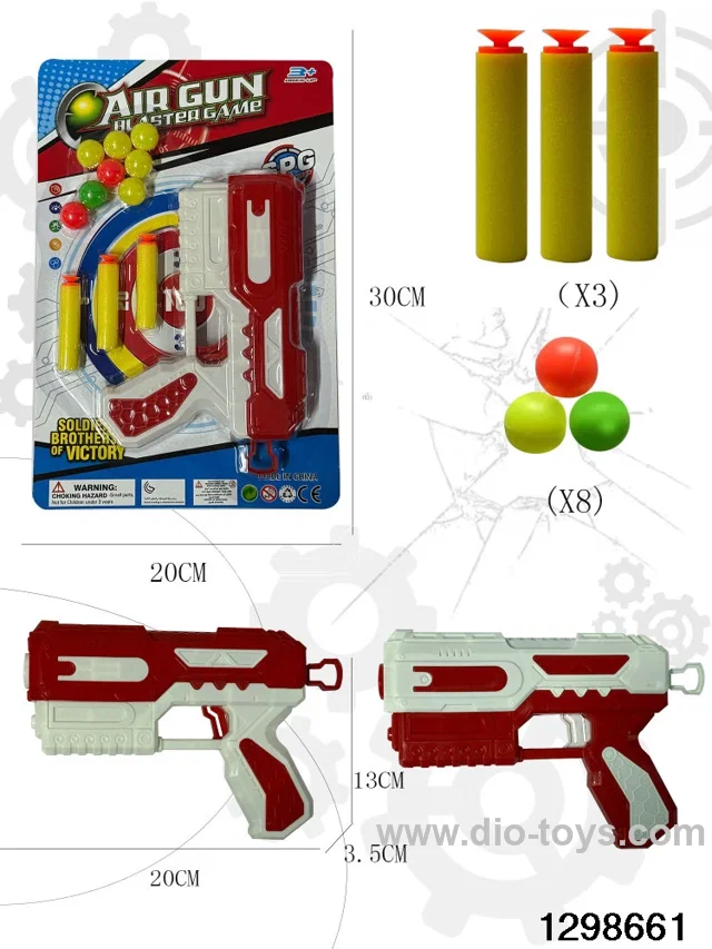 Soft bullet gun in opp bag