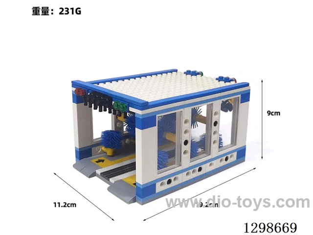 Car Wash Building Blocks DIY Toy