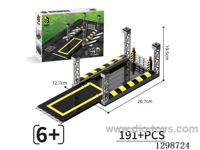 City Series Scenario Parking Lot 191+PCS