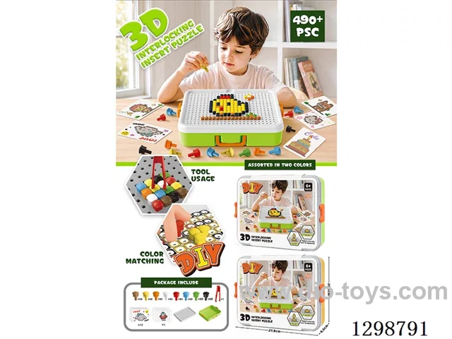 Jigsaw Puzzle Mushroom Pins