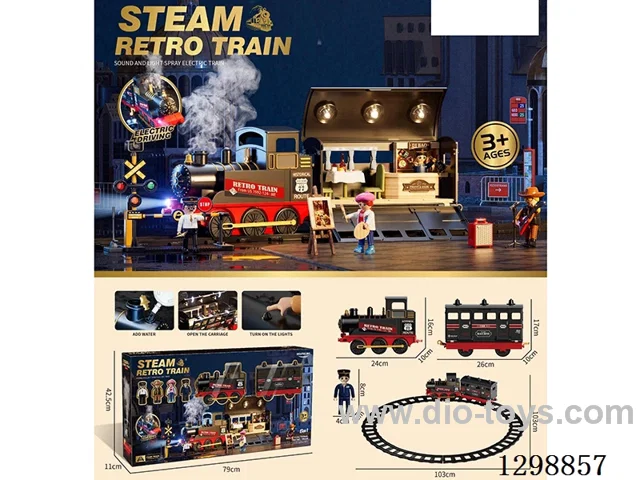 Spray Train Scene Set included battery
