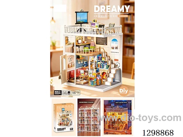 DIY Small Town Diary – Book Café 187PCS