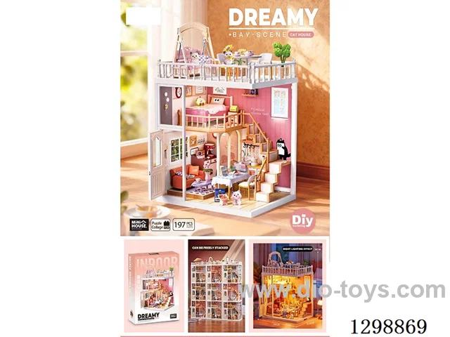 DIY Small Town Diary – Two-Story Apartment 197PCS