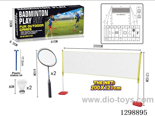 Badminton combination set