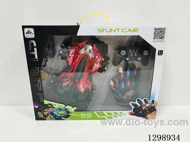 RC Stunt Car with Dual Controllers (Handle and Gloves) (3 Colors)