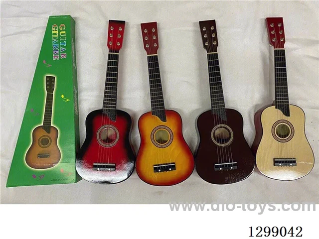 Wooden 25-Inch Steel-String Guitar