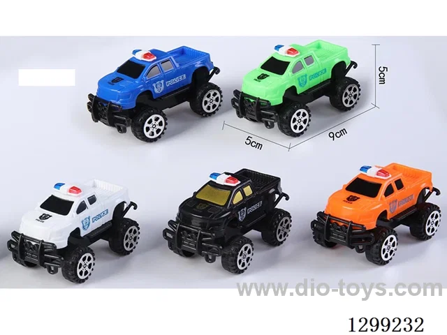 pull back off-road police vehicle