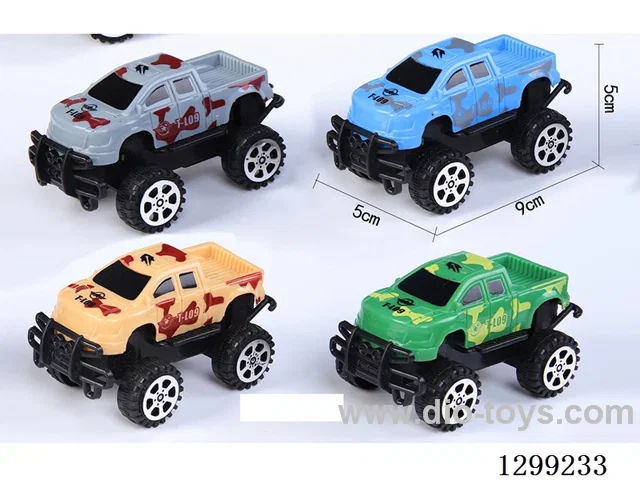 pull back off-road military vehicle