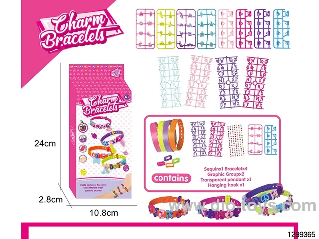 DIY Beaded Letter Bracelet & Watch Strap
