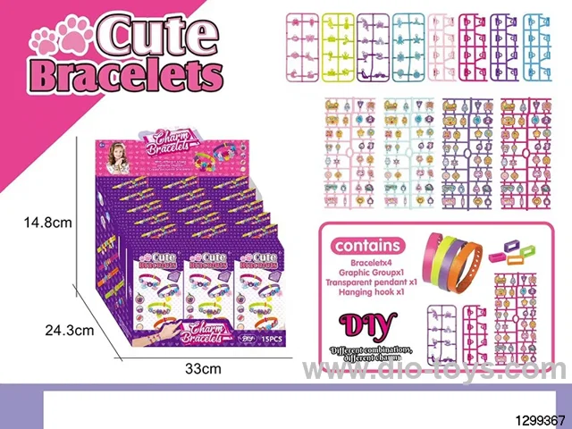 DIY Beaded Animal Bracelet & Watch Strap/15pcs