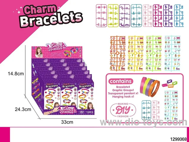 DIY Beaded Jewellery Bracelet & Watch Strap/15pcs