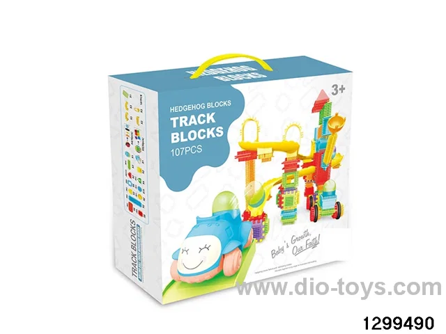 Hedgehog Track Building Blocks 107 pcs