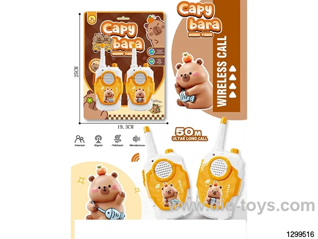 Capybara Walkie Talkie (Communication Range 50M)