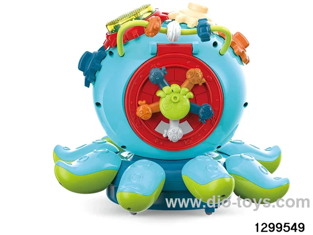 Brain-teasing Octopus with 3 Building Blocks