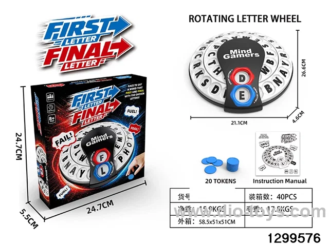Letter wheel