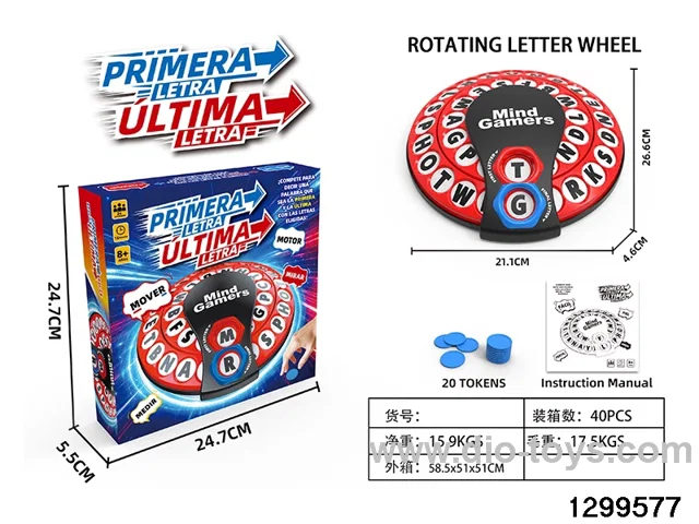 Letter wheel