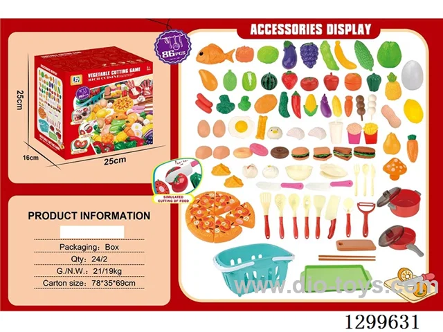 86PCS cutting set