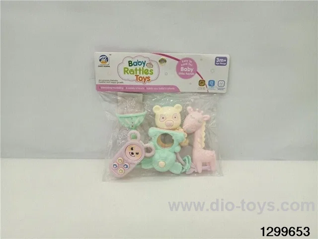 5PCS baby rattle